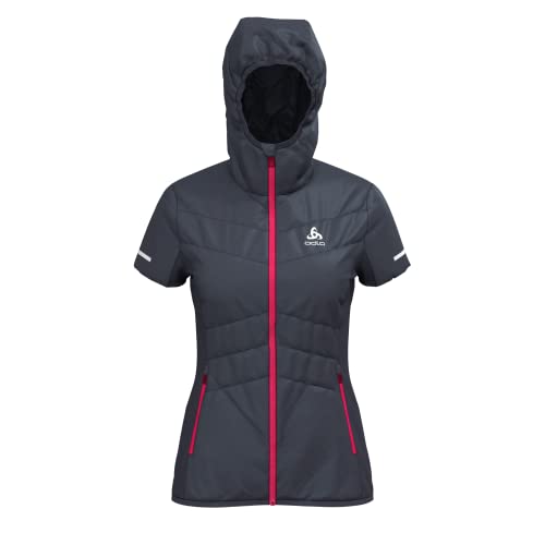 Odlo Damen IRBIS X-WARM Weste, Odyssey Gray - Diva Pink, M von Odlo