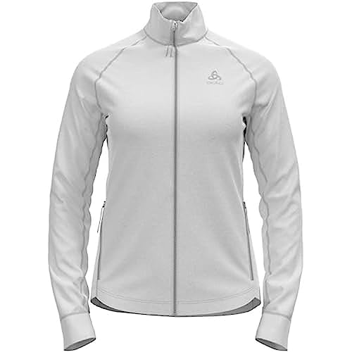 Odlo Damen Langarm Shirt mit Reißverschluss BERRA, white, S von Odlo