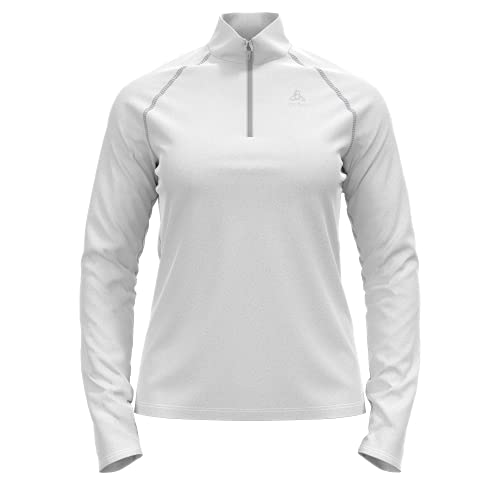 Odlo Damen Langarm Shirt mit Reißverschluss RIGI, white, XS von Odlo