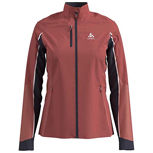 Odlo Damen Miles Jacke, Faded Rose-Odyssey Gray, XS Odlo Damen Miles Jacke, Faded Rose-Odyssey Gray, XS von Odlo