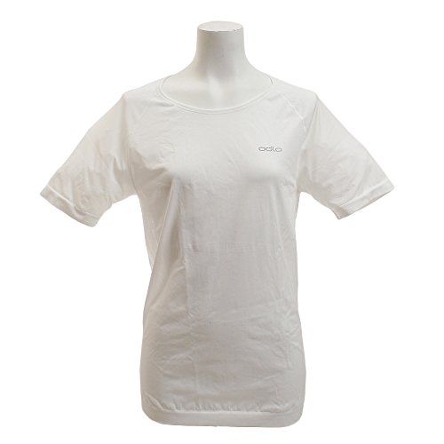 Odlo Damen PERFORMANCE X-LIGHT Funktionsunterwäsche Kurzarm-Shirt mit Rundhals, White, S von Odlo