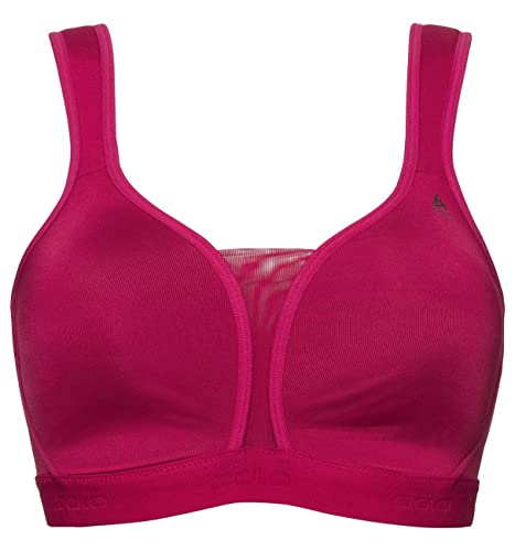 Odlo Damen BH Padded High Sport Bra, Cerise, D EU von Odlo