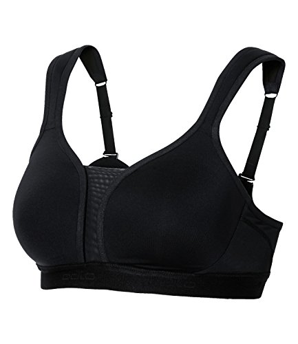 Odlo Damen Padded High Support_13071e Gepolsterter Sport BH, Schwarz, 95E EU Odlo Damen Padded High Support_13071e Gepolsterter Sport BH, Schwarz, 95E EU von Odlo