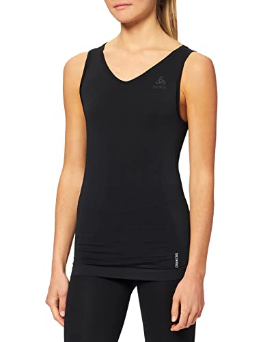 Odlo Damen PERFORMANCE X-LIGHT Baselayer T-Shirt mit Rundhals, Black, XL von Odlo