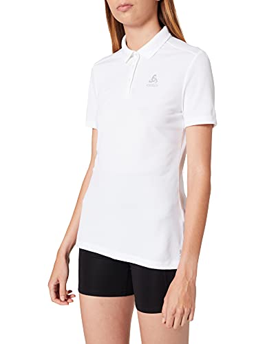 Odlo Damen F-dry Polo Shirt, Weiß, S EU Odlo Damen F-dry Polo Shirt, Weiß, S EU von Odlo