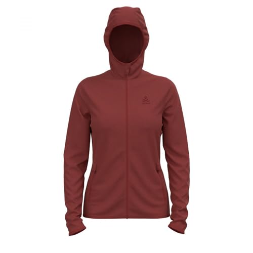 Odlo Damen Hoodyjacke mit Reißverschluss ROY, pale mauve - spiced apple, M Odlo Damen Hoodyjacke mit Reißverschluss ROY, pale mauve - spiced apple, M von Odlo