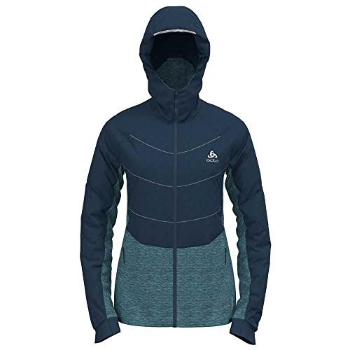 Odlo Damen RUN EASY S-THERMIC Laufjacke, blue wing teal Odlo Damen RUN EASY S-THERMIC Laufjacke, blue wing teal von Odlo