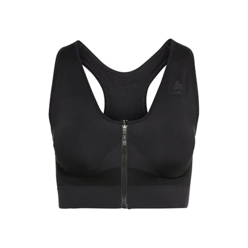 Odlo Damen Seamless High Support_131451 Sport BH, Schwarz, S EU von Odlo