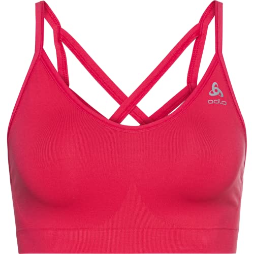 Odlo Damen SEAMLESS SOFT Sport BH, paradise pink - grey melange, XS Odlo Damen SEAMLESS SOFT Sport BH, paradise pink - grey melange, XS von Odlo