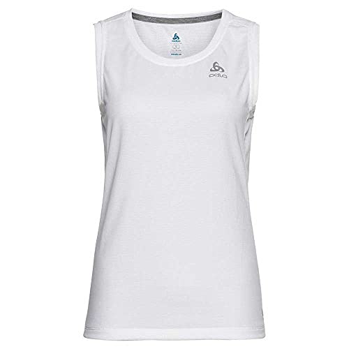 Odlo Damen F-dry Funktionsunterwäsche Tanktop, Weiß, M EU Odlo Damen F-dry Funktionsunterwäsche Tanktop, Weiß, M EU von Odlo