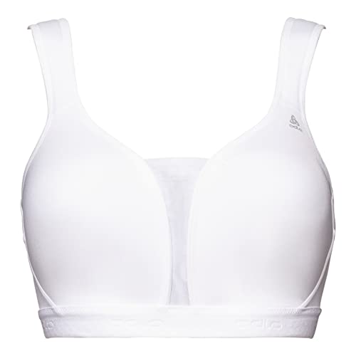 Odlo Damen Padded High Support_13071a Gepolsterter Sport BH, Weiß, 70A EU Odlo Damen Padded High Support_13071a Gepolsterter Sport BH, Weiß, 70A EU von Odlo