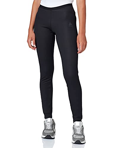 Odlo Damen ACTIVE F-DRY LIGHT Baselayer lange Unterhose, Black, XL von Odlo