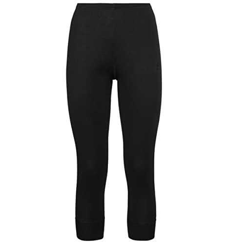 Odlo Damen ACTIVE WARM Baselayer 3/4-Hose, Black, L Odlo Damen ACTIVE WARM Baselayer 3/4-Hose, Black, L von Odlo
