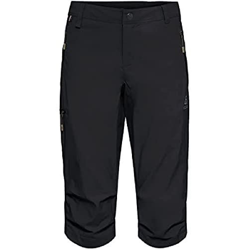 Odlo Damen 3/4 Wanderhose WEDGEMOUNT, black, 44 Odlo Damen 3/4 Wanderhose WEDGEMOUNT, black, 44 von Odlo