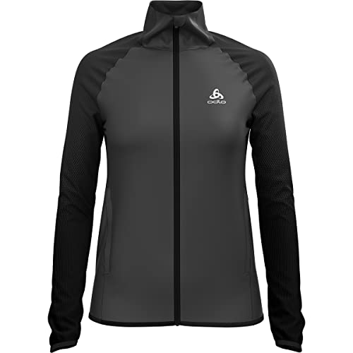 Odlo Damen ZEROWEIGHT WARM HYBRID Laufjacke, black Odlo Damen ZEROWEIGHT WARM HYBRID Laufjacke, black von Odlo