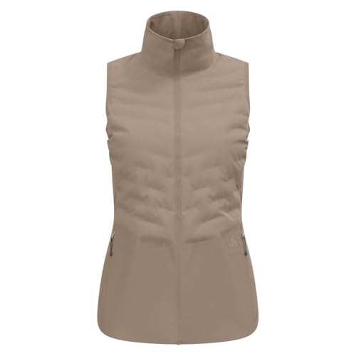 Odlo Damen Zeroweight Insulator Vest Laufbekleidung Laufweste Cinder - Grau M Odlo Damen Zeroweight Insulator Vest Laufbekleidung Laufweste Cinder - Grau M von Odlo