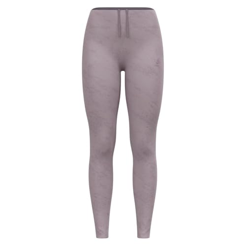 Odlo Damen Zeroweight Print Reflective Tight Laufbekleidung Lauftight Gray Ridge - Grau Xs von Odlo