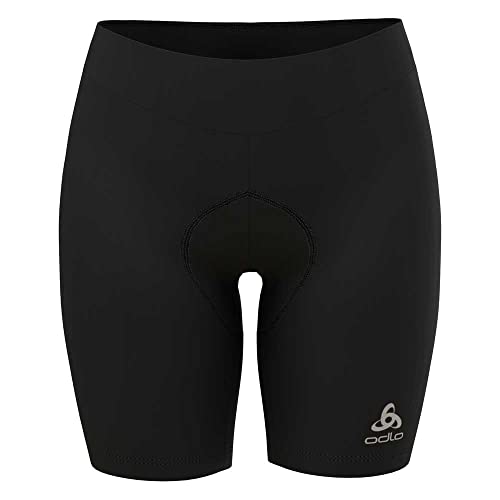 ODLO Fahrradhose Damen Kurz Essential I Gepolsterte Radlerhose ODLO Fahrradhose Damen Kurz Essential I Gepolsterte Radlerhose von Odlo