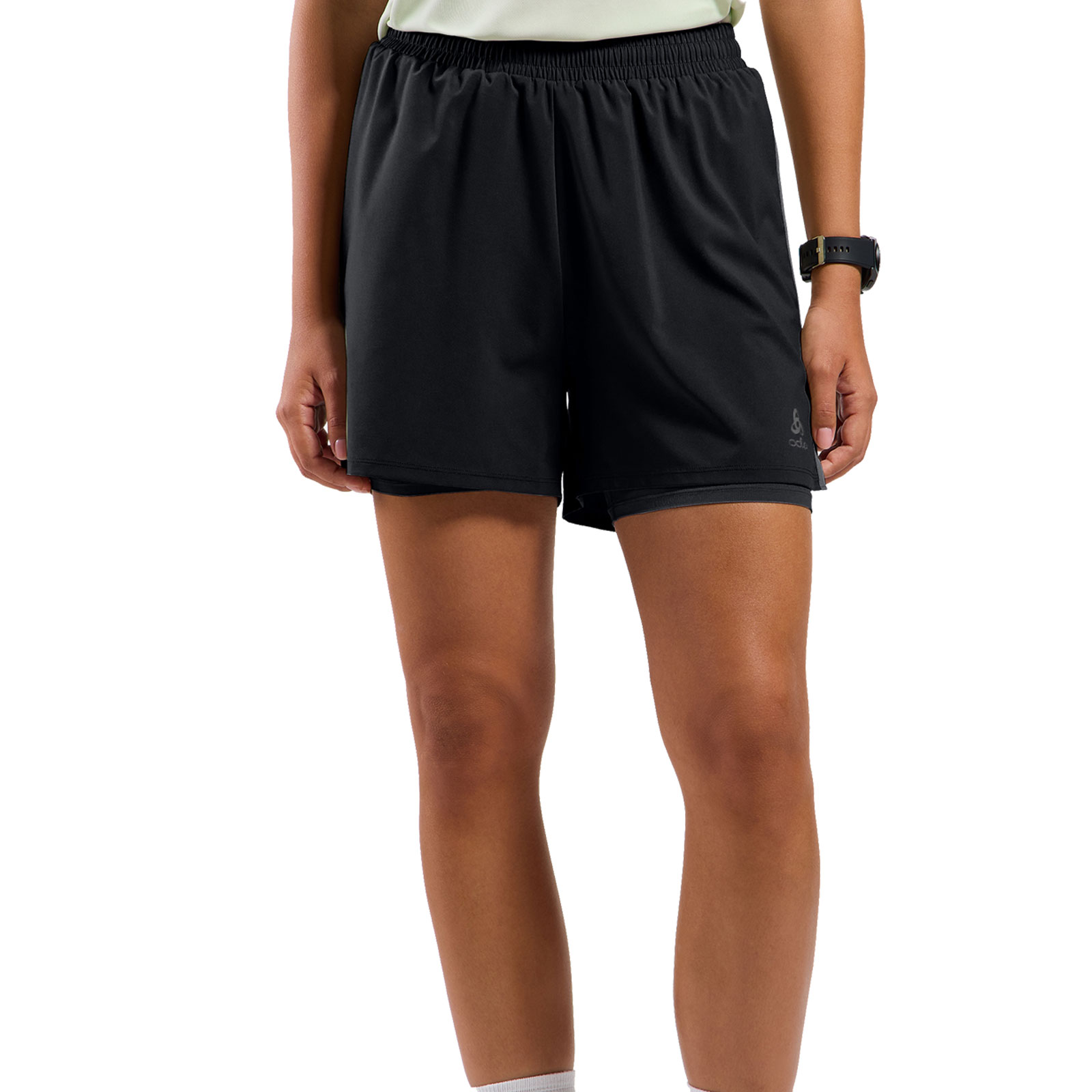 Odlo Essential 2-in-1 4inch Shorts Lady |323971-15000 Odlo Essential 2-in-1 4inch Shorts Lady |323971-15000 von Odlo