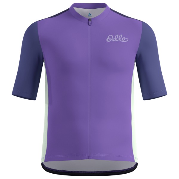 Odlo - Essential Heritage Print T-Shirt S/S FZ - Radtrikot Gr L lila Odlo - Essential Heritage Print T-Shirt S/S FZ - Radtrikot Gr L lila von Odlo