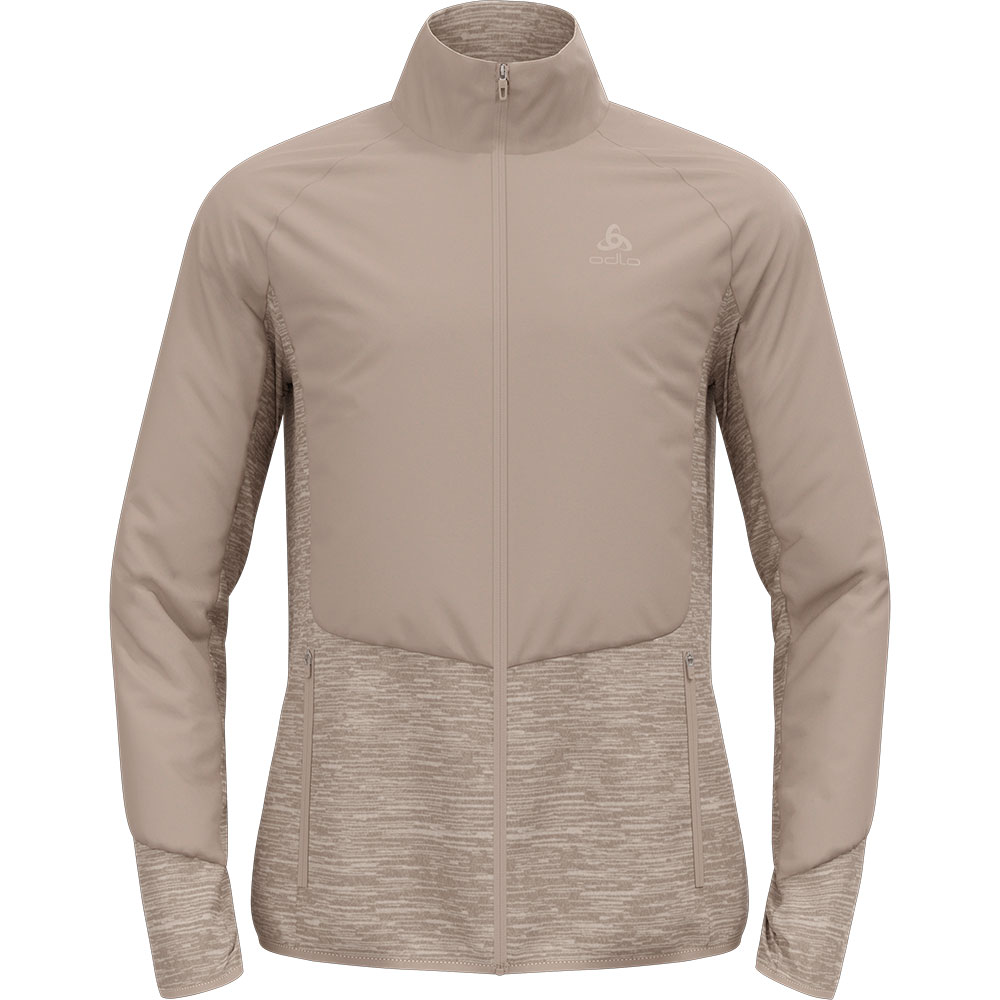 Odlo Essential Hybrid Jacket Beige M Mann von Odlo