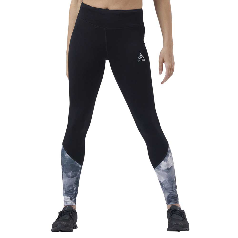 Odlo Essential Print Leggings Schwarz XS Frau von Odlo