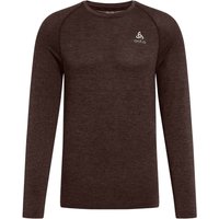 Odlo Essential Seamless Longsleeve Herren in braun, Größe: M von Odlo