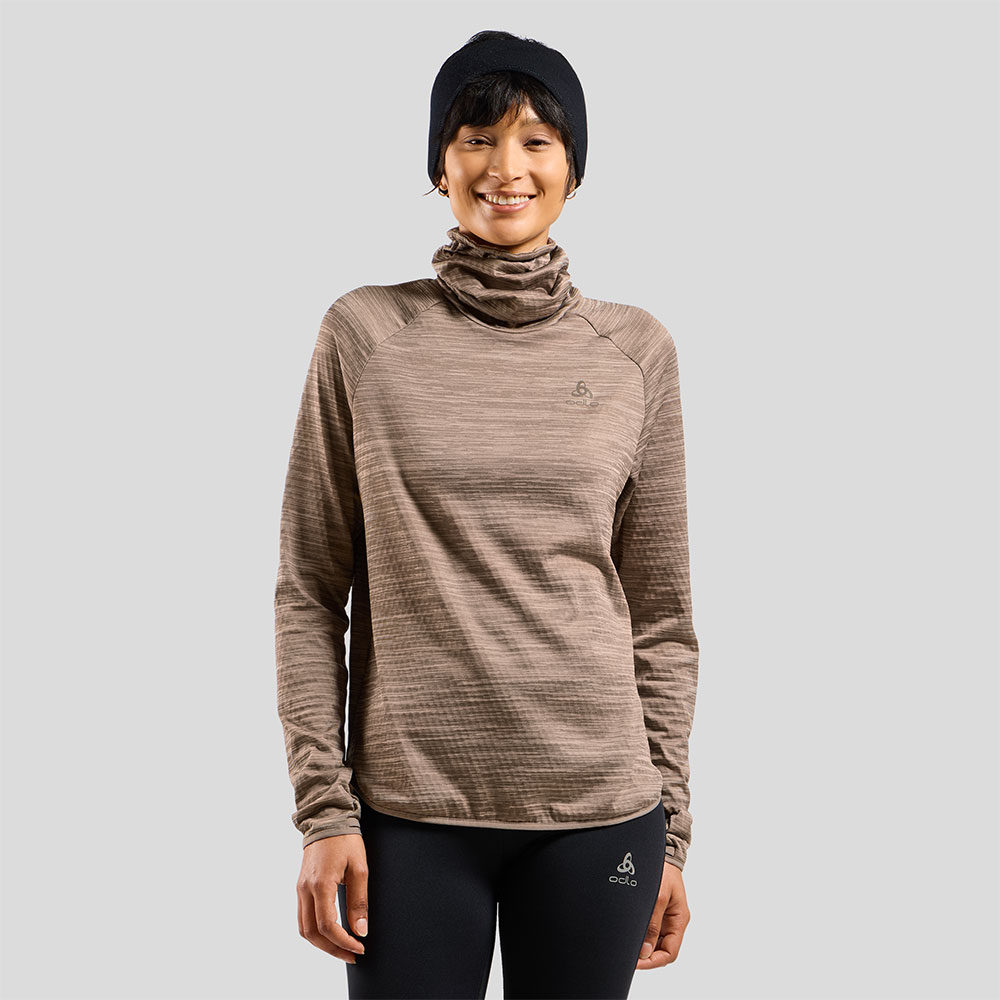 Odlo Essential Sweatshirt Braun M Frau von Odlo