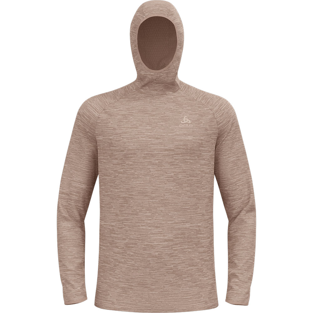 Odlo Essential Thermal Hoodie Fleece Beige XL Mann Odlo Essential Thermal Hoodie Fleece Beige XL Mann von Odlo