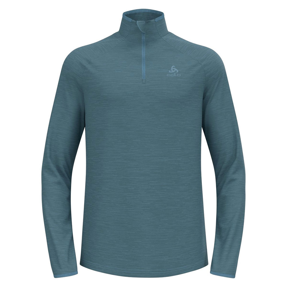 Odlo Essential Thermal Ml Fleece Blau L Mann von Odlo