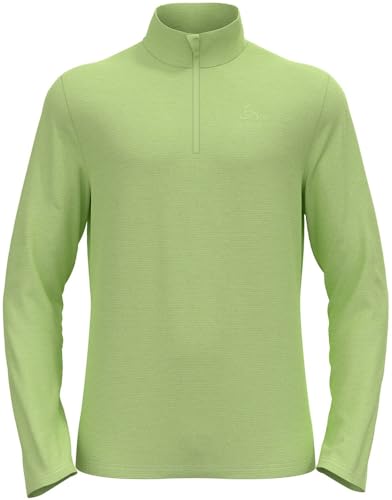 Odlo Fleecepullover Herren Roy I Midlayer mit Halbreißverschluss I Langarm Wandershirt von Odlo