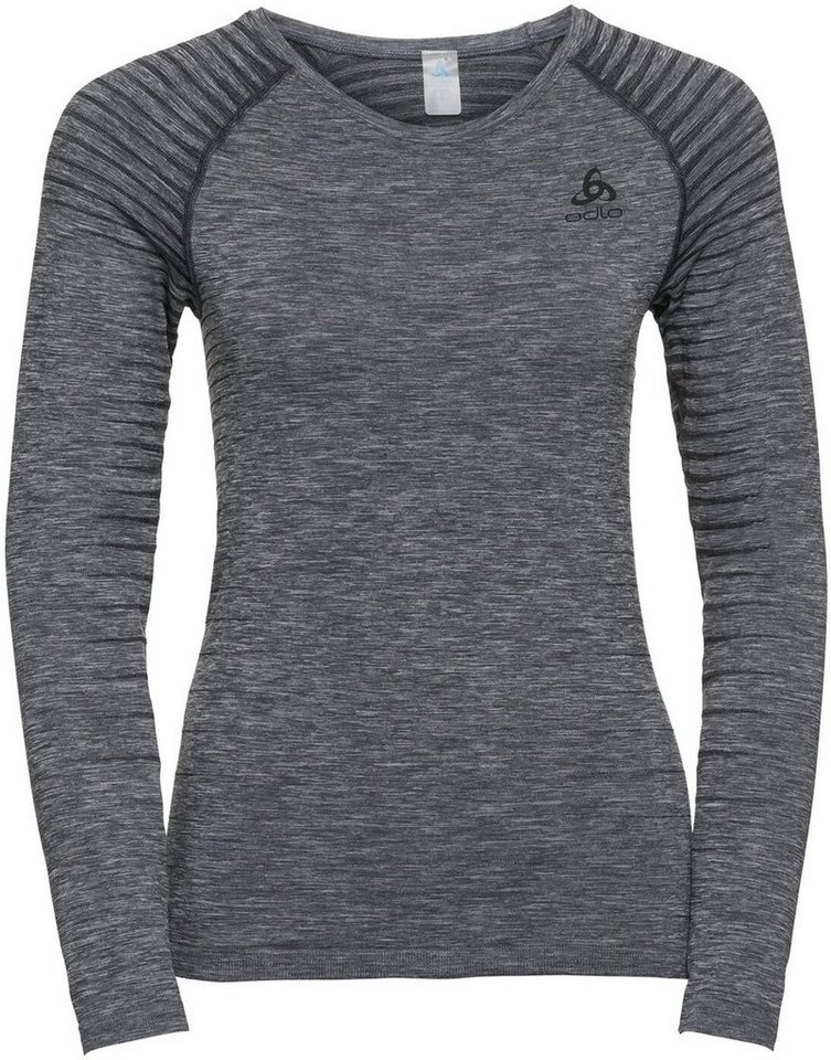 Odlo Funktionsunterhemd BL TOP crew neck l/s PERFORMAN grey melange Odlo Funktionsunterhemd BL TOP crew neck l/s PERFORMAN grey melange von Odlo