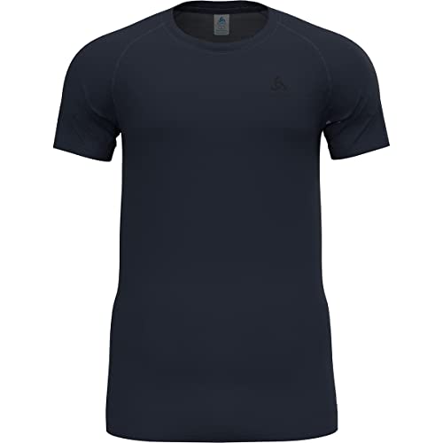Odlo Herren Active F-dry Light Funktionsunterwäsche Kurzarm Shirt, Dark Sapphire, S EU Odlo Herren Active F-dry Light Funktionsunterwäsche Kurzarm Shirt, Dark Sapphire, S EU von Odlo