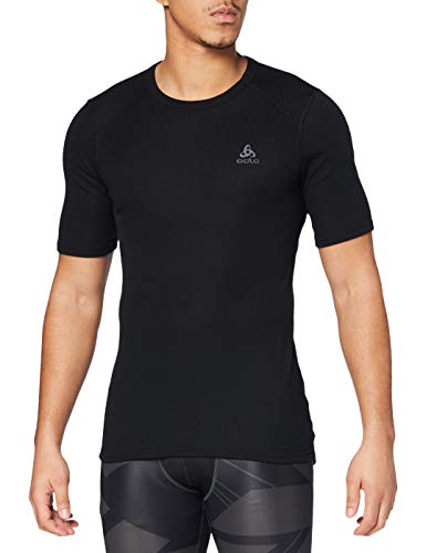 Odlo Herren ACTIVE WARM Baselayer T-Shirt mit Rundhals, Black, M von Odlo