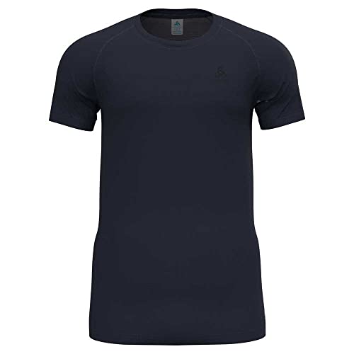 Odlo Herren Active F-dry Light Funktionsunterwäsche Kurzarm Shirt, Dark Sapphire, M EU Odlo Herren Active F-dry Light Funktionsunterwäsche Kurzarm Shirt, Dark Sapphire, M EU von Odlo