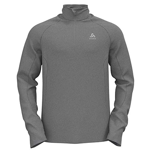 Odlo Herren Langarm Shirt mit Reißverschluss BERRA LIGHT, grey melange, S Odlo Herren Langarm Shirt mit Reißverschluss BERRA LIGHT, grey melange, S von Odlo