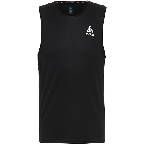 Odlo Herren Essential Lauftop, Schwarz, S EU von Odlo