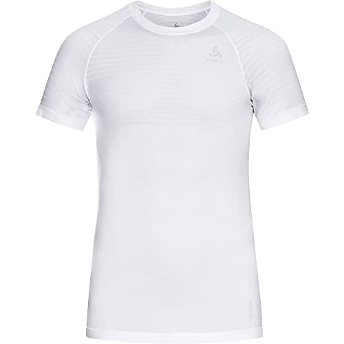 Odlo Herren Performance X-light Eco_188492 Funktionsunterwäsche Kurzarm Shirt, Weiß, M EU von Odlo