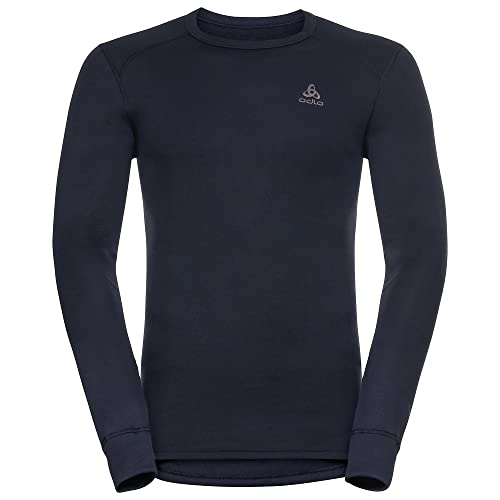 Odlo Herren Funktionsunterwäsche Langarm Shirt ACTIVE WARM ECO, dark sapphire, M von Odlo