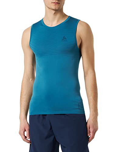 Odlo Herren Funktionsunterwäsche Tanktop PERFORMANCE X-LIGHT ECO, saxony blue, M von Odlo