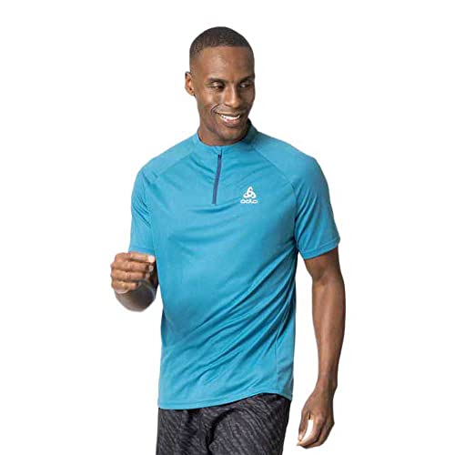 Odlo Herren Kurzarm Laufshirt ESSENTIALS, saxony blue, M Odlo Herren Kurzarm Laufshirt ESSENTIALS, saxony blue, M von Odlo