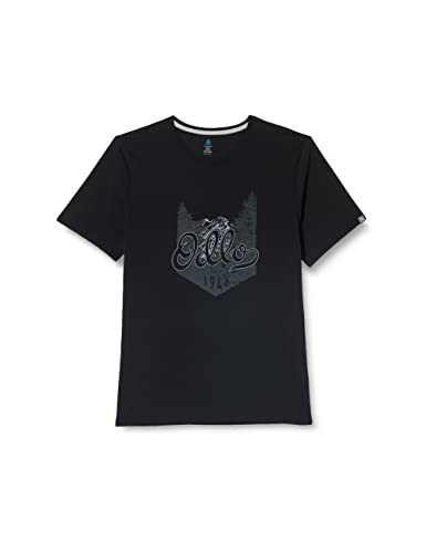 Odlo Herren Kurzarm Shirt NIKKO LOGO, black, M Odlo Herren Kurzarm Shirt NIKKO LOGO, black, M von Odlo