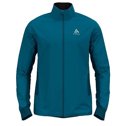 Odlo Herren Langlauf Jacke BRENSHOLMEN, saxony blue - deep dive, S Odlo Herren Langlauf Jacke BRENSHOLMEN, saxony blue - deep dive, S von Odlo