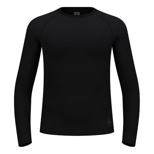 Odlo Herren Performance Light Langarm-Shirt, Schwarz, XXL EU Odlo Herren Performance Light Langarm-Shirt, Schwarz, XXL EU von Odlo