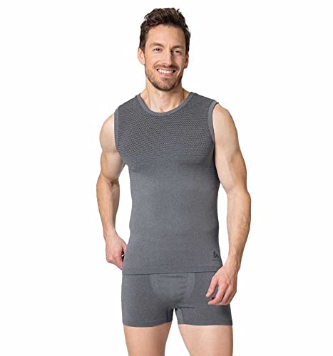 Odlo Herren Performance Light Tanktop, Grey Melange, L EU Odlo Herren Performance Light Tanktop, Grey Melange, L EU von Odlo