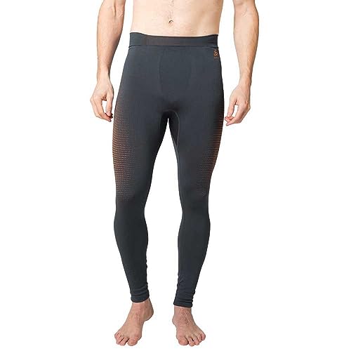 Odlo Herren Funktionsunterwäsche Lange Hose PERFORMANCE WARM ECO, india ink, XXL von Odlo