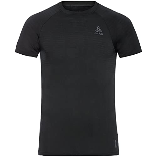 Odlo Herren Performance X-light Funktionsunterwäsche Kurzarm Shirt, Schwarz, L EU von Odlo