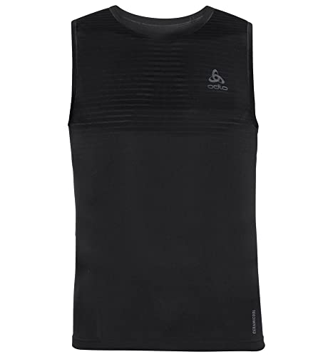 Odlo Herren Performance X-light Eco_188472 Funktionsunterwäsche Tanktop, Schwarz, S EU von Odlo