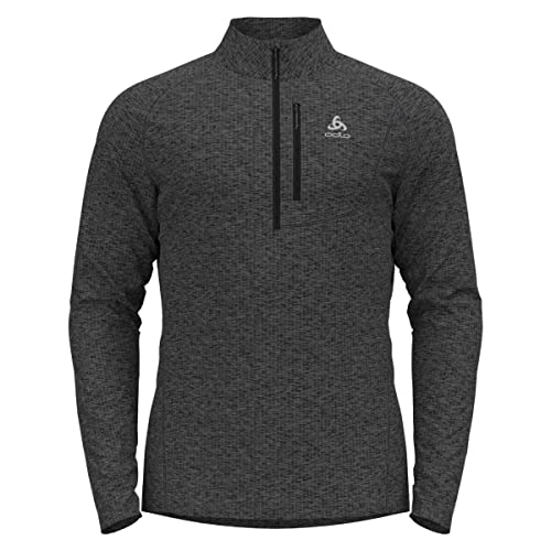 Odlo Damen Tencia_542552 Mid Layer Mit Reißverschluss, Dark Grey Melange, M EU Odlo Damen Tencia_542552 Mid Layer Mit Reißverschluss, Dark Grey Melange, M EU von Odlo