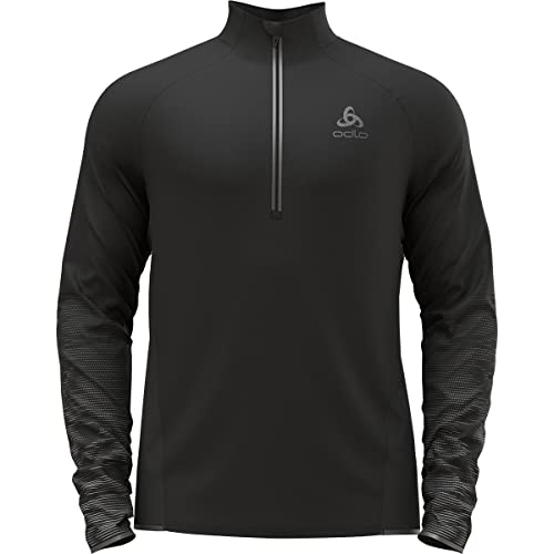 Odlo Herren ZEROWEIGHT CERAMIWARM Reflective Midlayer Laufoberteil, Black Odlo Herren ZEROWEIGHT CERAMIWARM Reflective Midlayer Laufoberteil, Black von Odlo